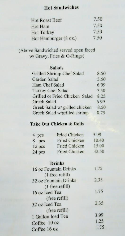 Sunrise Drive-In Menu image 4